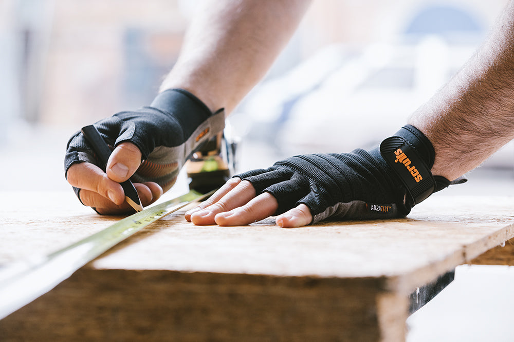 Scruffs Trade Fingerless Gloves Black L / 9
