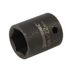 Silverline Impact Socket 1/2" Drive 6pt Metric 22mm