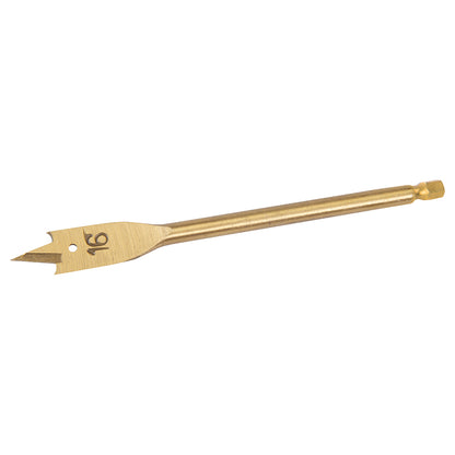 Silverline Titanium-Coated Flat Bit 16mm