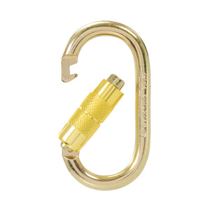 Silverline Auto-Locking Oval Karabiner 21mm Gate