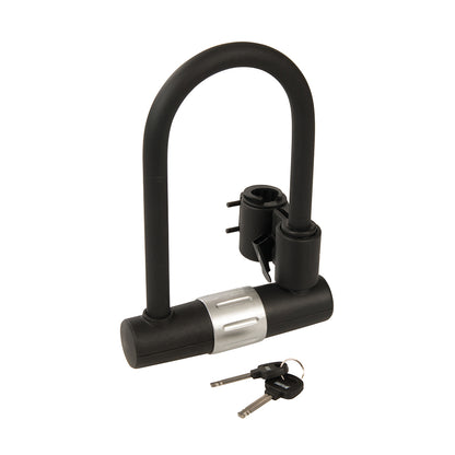 Silverline High Security Bicycle U-Lock 180 x 245mm