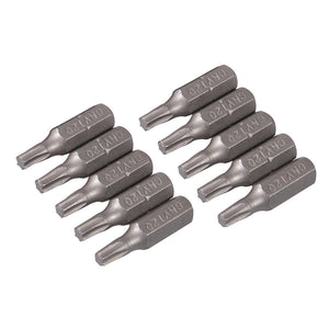 Silverline T20 Cr-V Screwdriver Bits 10pk T20