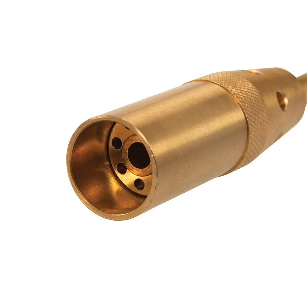 Dickie Dyer Solid Brass MAP Jumbo Flame Torch CGA600 MAP & Propane