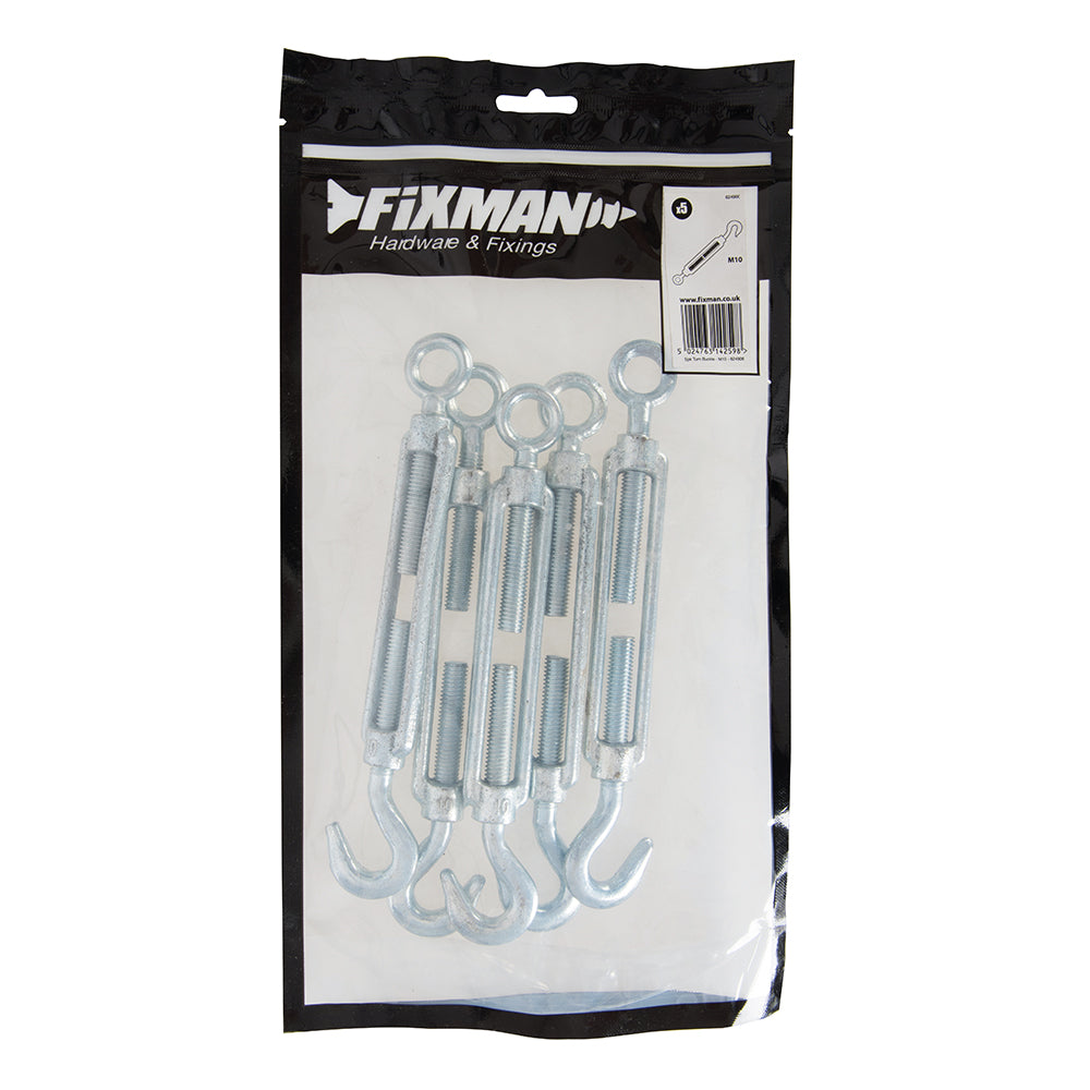 Fixman Turn Buckle 5pk M10