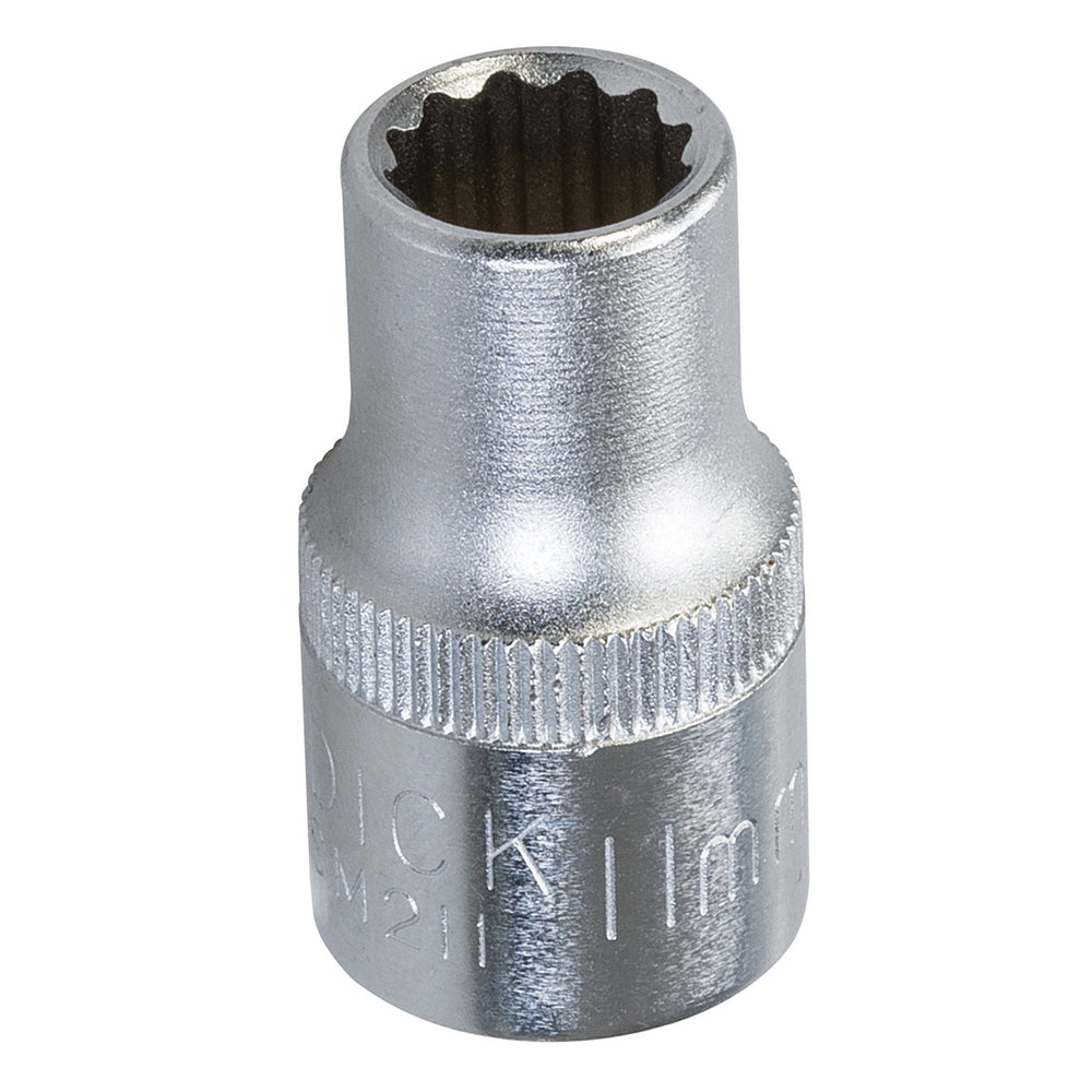 King Dick Socket 1/2" SD 12pt Metric 11mm