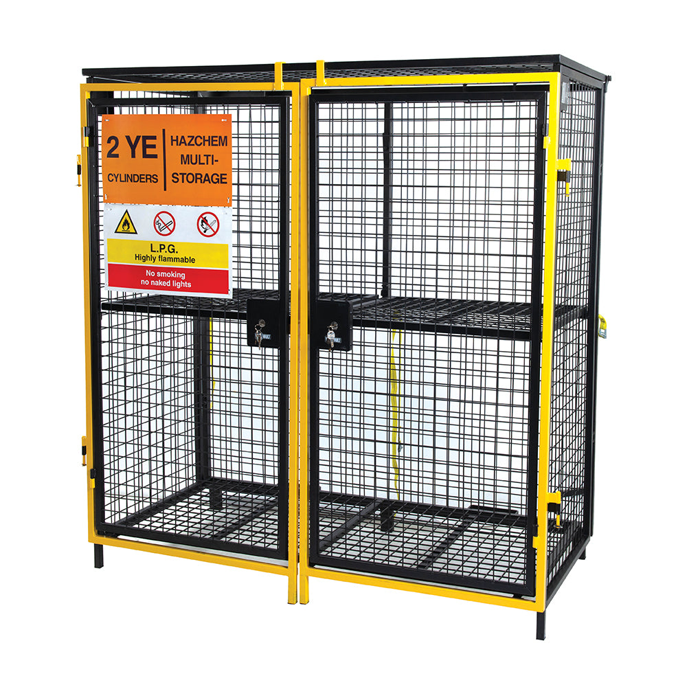 Van Vault Fold-Away Gas Cage 1700 x 880 x 1735mm