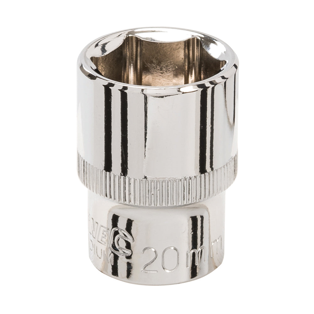 Silverline Socket 1/2" Drive 6pt Metric 20mm