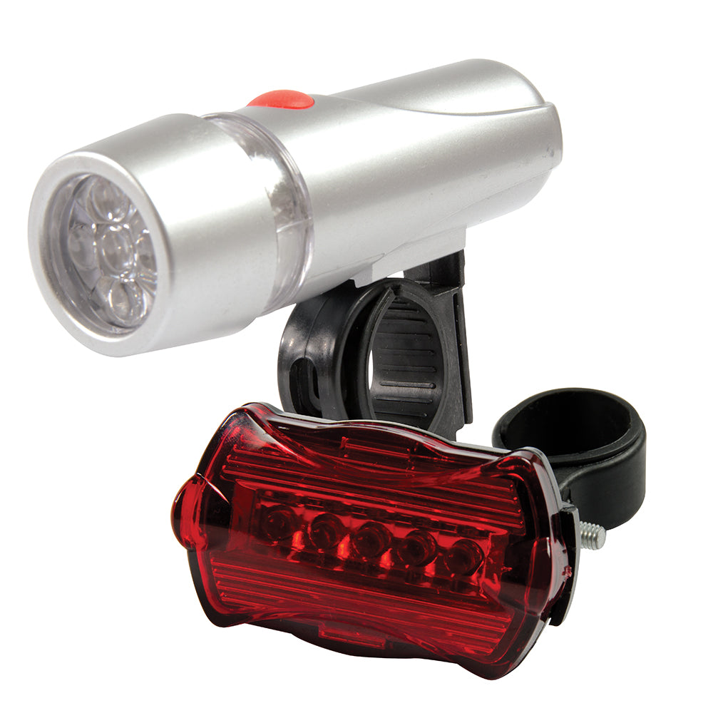 Silverline Cycle Lights 5 LED 2pce 2pce