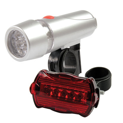Silverline Cycle Lights 5 LED 2pce 2pce