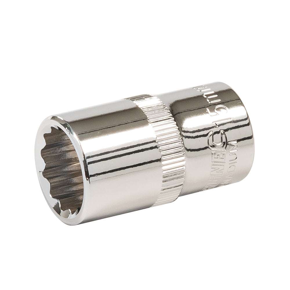Silverline Socket 1/2" Drive 12pt Metric 15mm