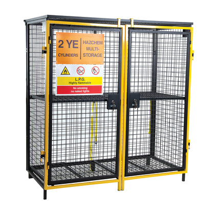 Van Vault Fold-Away Gas Cage 1700 x 880 x 1735mm