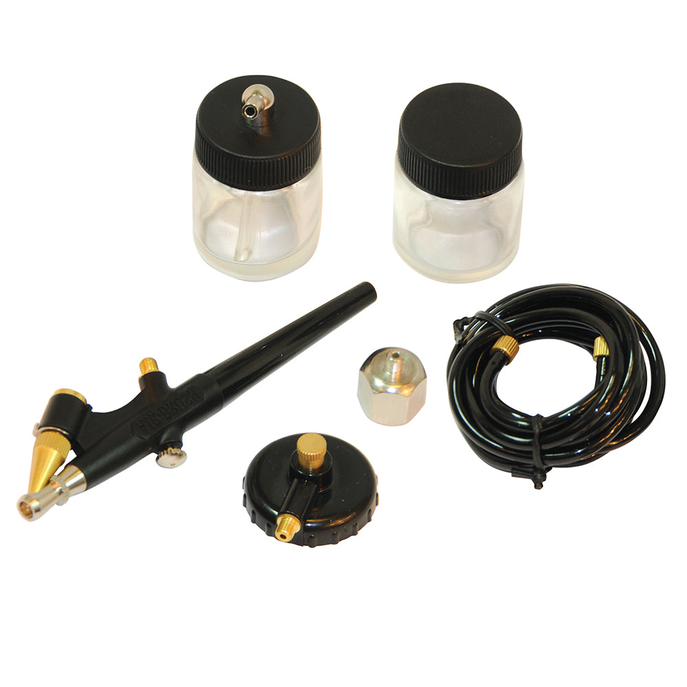 Silverline Airbrush Hobby Kit 6pce 22ml