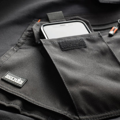 Scruffs Pro Flex Plus Holster Trouser Black 40R