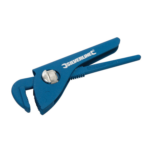 Silverline Thumbturn Pipe Wrench Length 225mm - Jaw 50mm