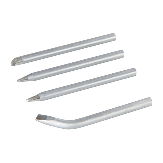 Silverline Soldering Iron Tips Set 4pce 60W