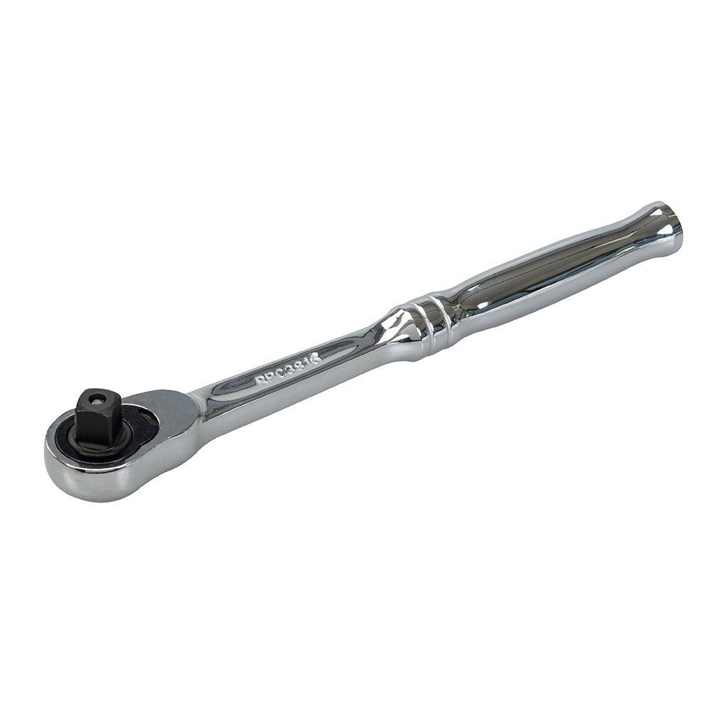 King Dick Full Chrome Reversible Ratchet SD 60 Teeth 3/8"