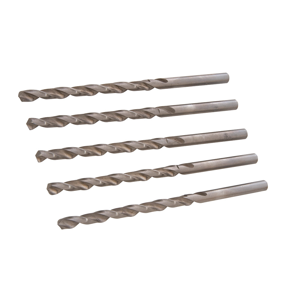 Silverline Metric HSS-R Long Series Bits 5pk 6.0 x 139mm