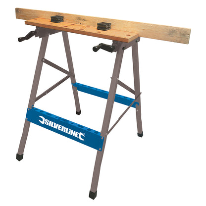 Silverline Portable Workbench 100kg