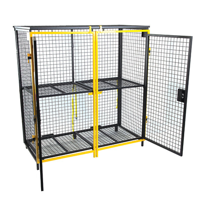 Van Vault Fold-Away Gas Cage 1700 x 880 x 1735mm