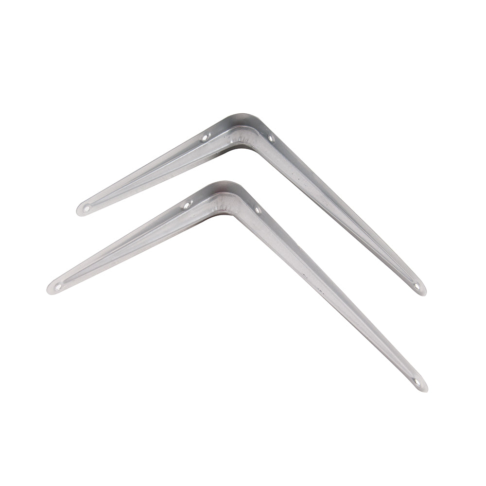 Fixman London Grey Shelf Bracket 20pce 150 x 125mm