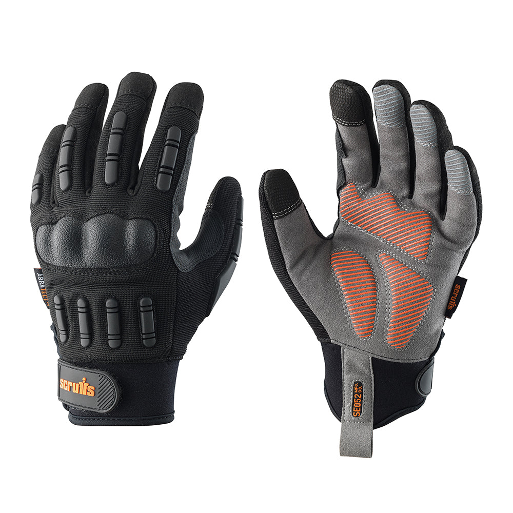 Scruffs Trade Shock Impact Gloves Black XL / 10