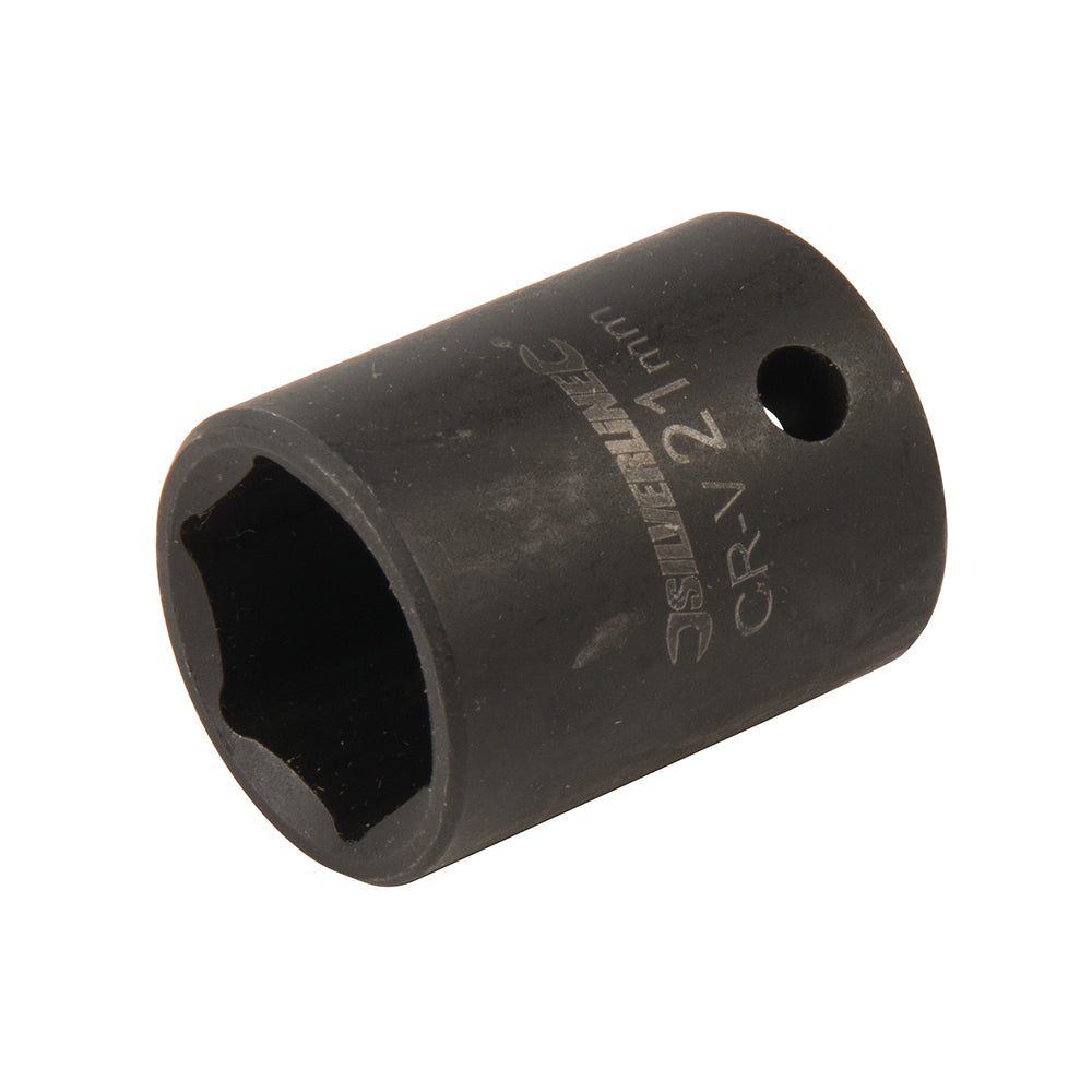 Silverline Impact Socket 1/2" Drive 6pt Metric 21mm