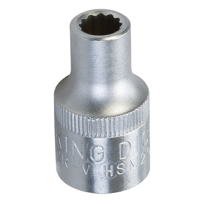 King Dick Socket 1/2" SD 12pt Metric 8mm