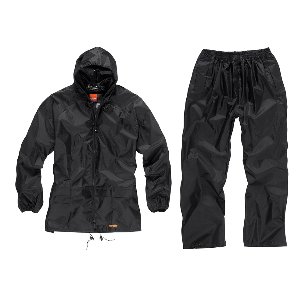 Scruffs Waterproof Suit Black L
