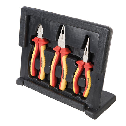 Silverline VDE Expert Pliers Set 3pce 3pce