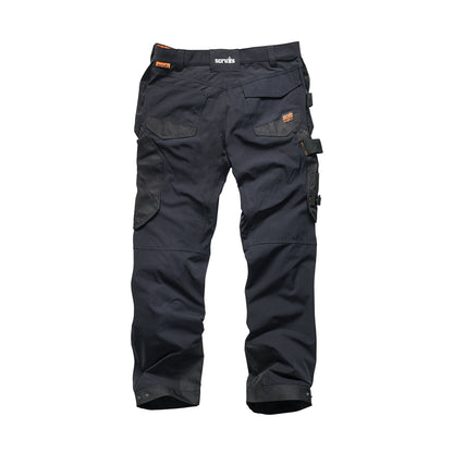 Scruffs Pro Flex Plus Holster Trouser Black 40R