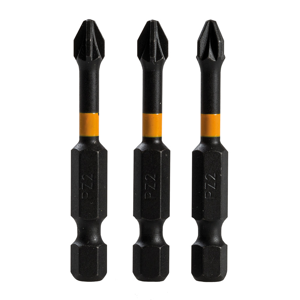 Triton Pozi Screwdriver Impact Bit 3pk PZ2 50mm
