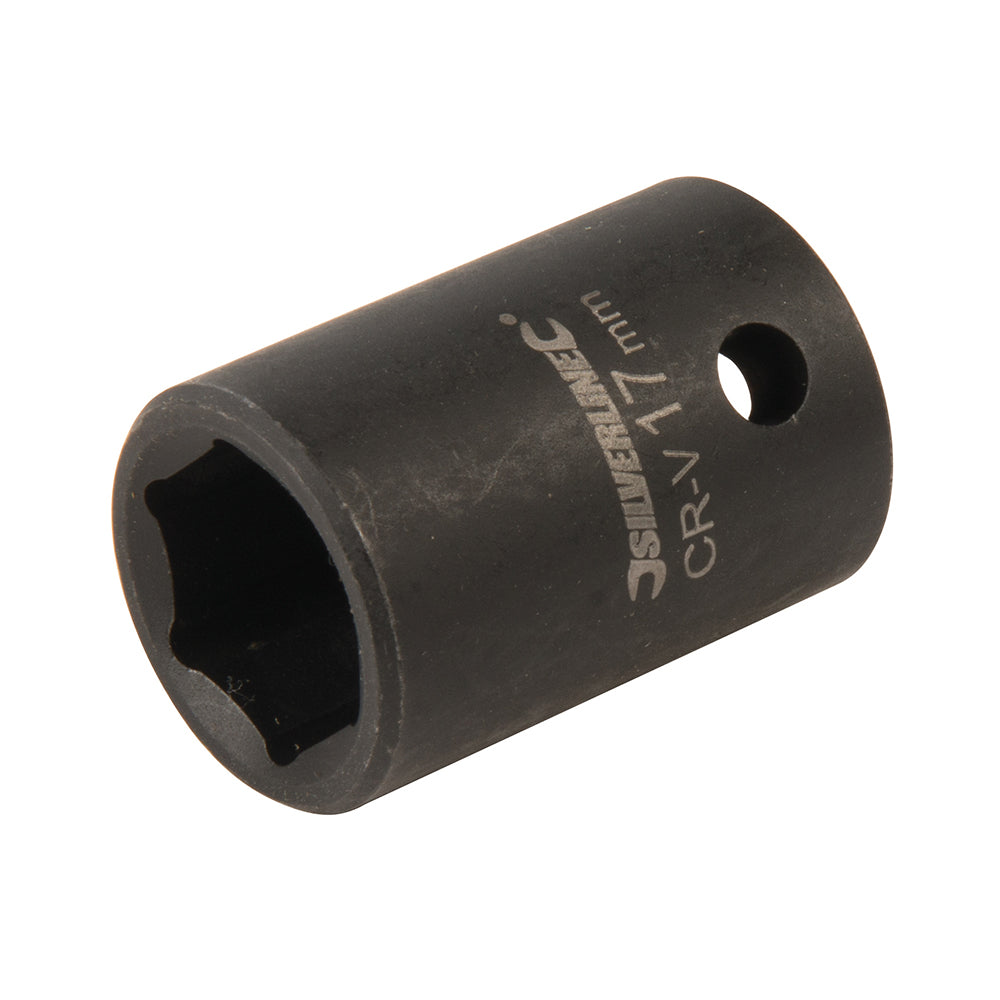 Silverline Impact Socket 1/2" Drive 6pt Metric 17mm