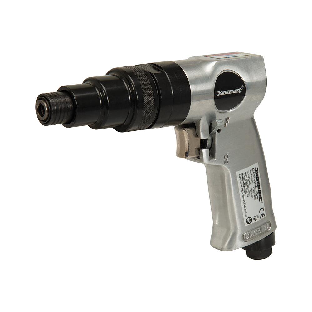 Silverline Air Screwdriver Reversible 6.35mm (1/4")