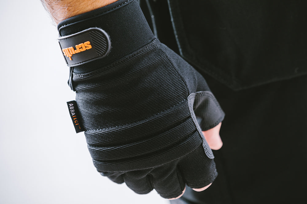 Scruffs Trade Fingerless Gloves Black L / 9