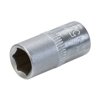 King Dick Socket 1/4" SD 6pt Metric 8mm