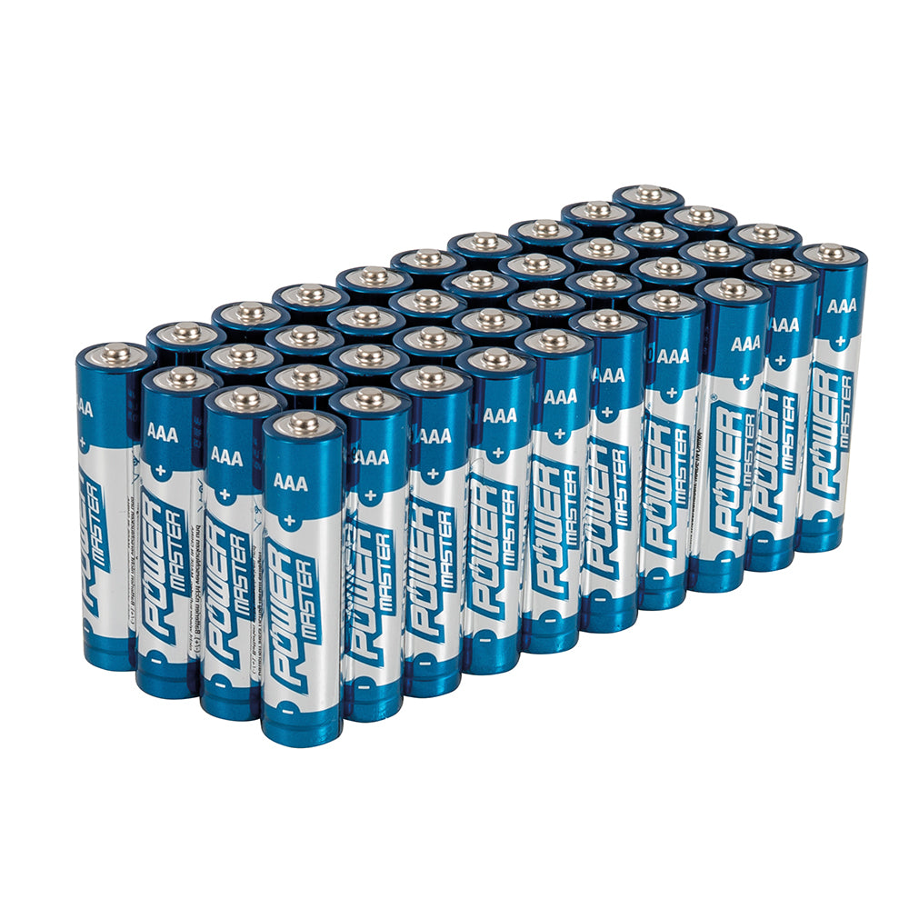 Powermaster AAA Super Alkaline Battery LR03 40pk 40pk