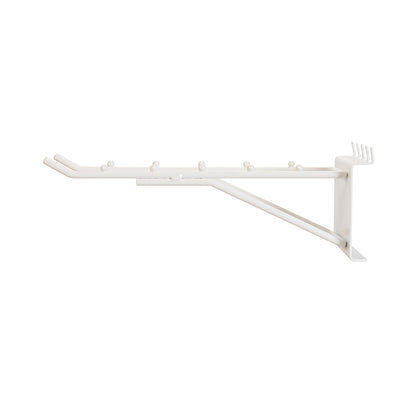 Silverline Multipurpose Indexed Holder 8pk White