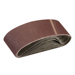 Silverline Sanding Belts 75 x 533mm 5pk 60 Grit
