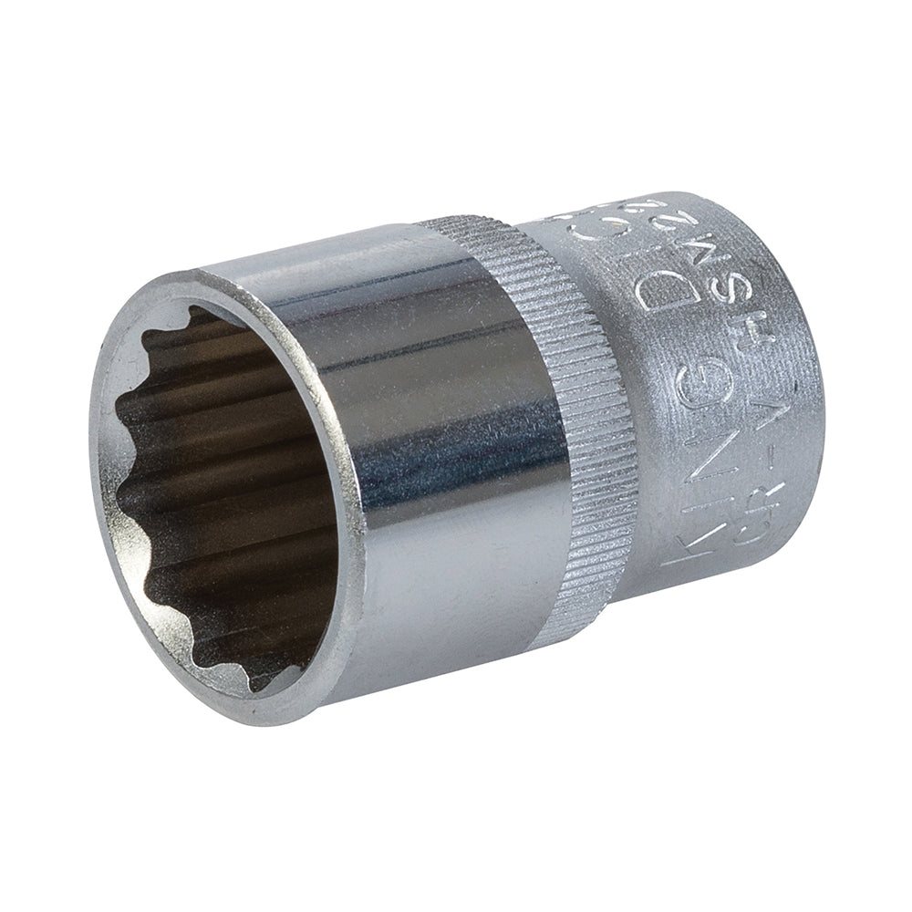 King Dick Socket 1/2" SD 12pt Metric 20mm