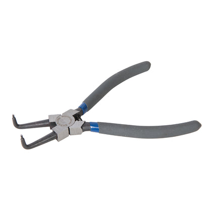 Silverline Bent Nose Internal Circlip Pliers 180mm