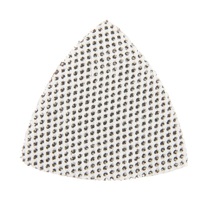 Silverline Hook & Loop Mesh Triangle Sheets 95mm 10pk 80 Grit