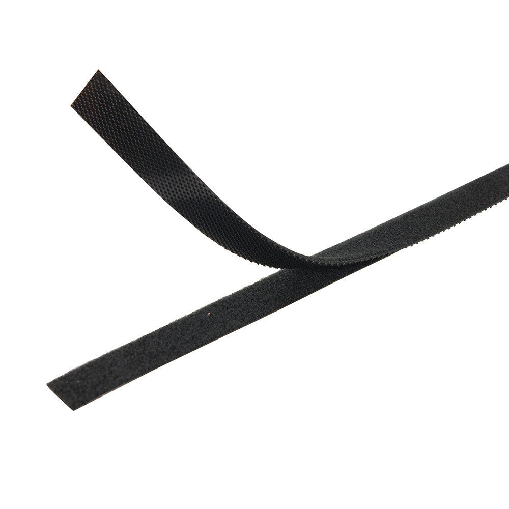 Fixman Self-Wrap Hook & Loop Tape Black 10mm x 25m