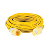 Defender Extension Lead Yellow 2.5mm2 16A 25m 110V
