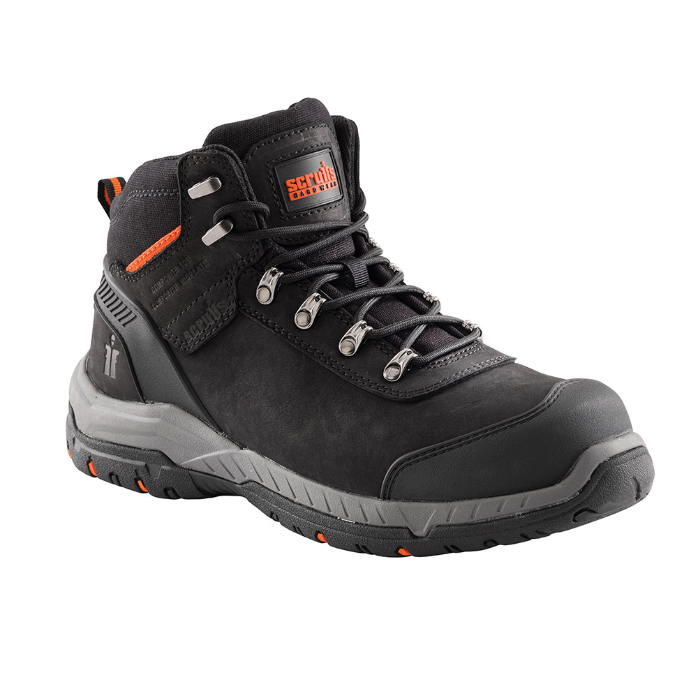 Scruffs Sabatan Safety Boots Black Size 11 / 46