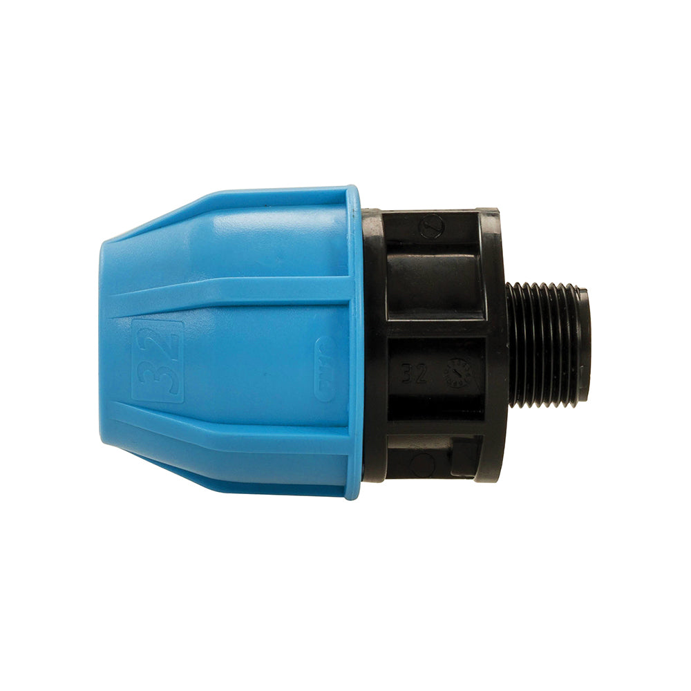 Plumbob MDPE Male Adaptor 32mm x 3/4''