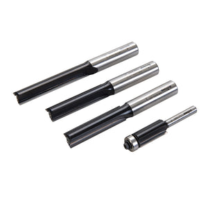 Triton 1/2" / 1/4" Kitchen Worktop Fitters Bit Set 4pce 4pce