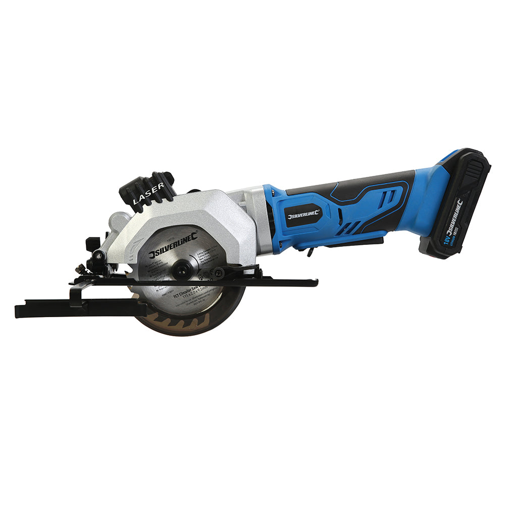 Silverline 18V Mini Circular Saw 115mm 18V