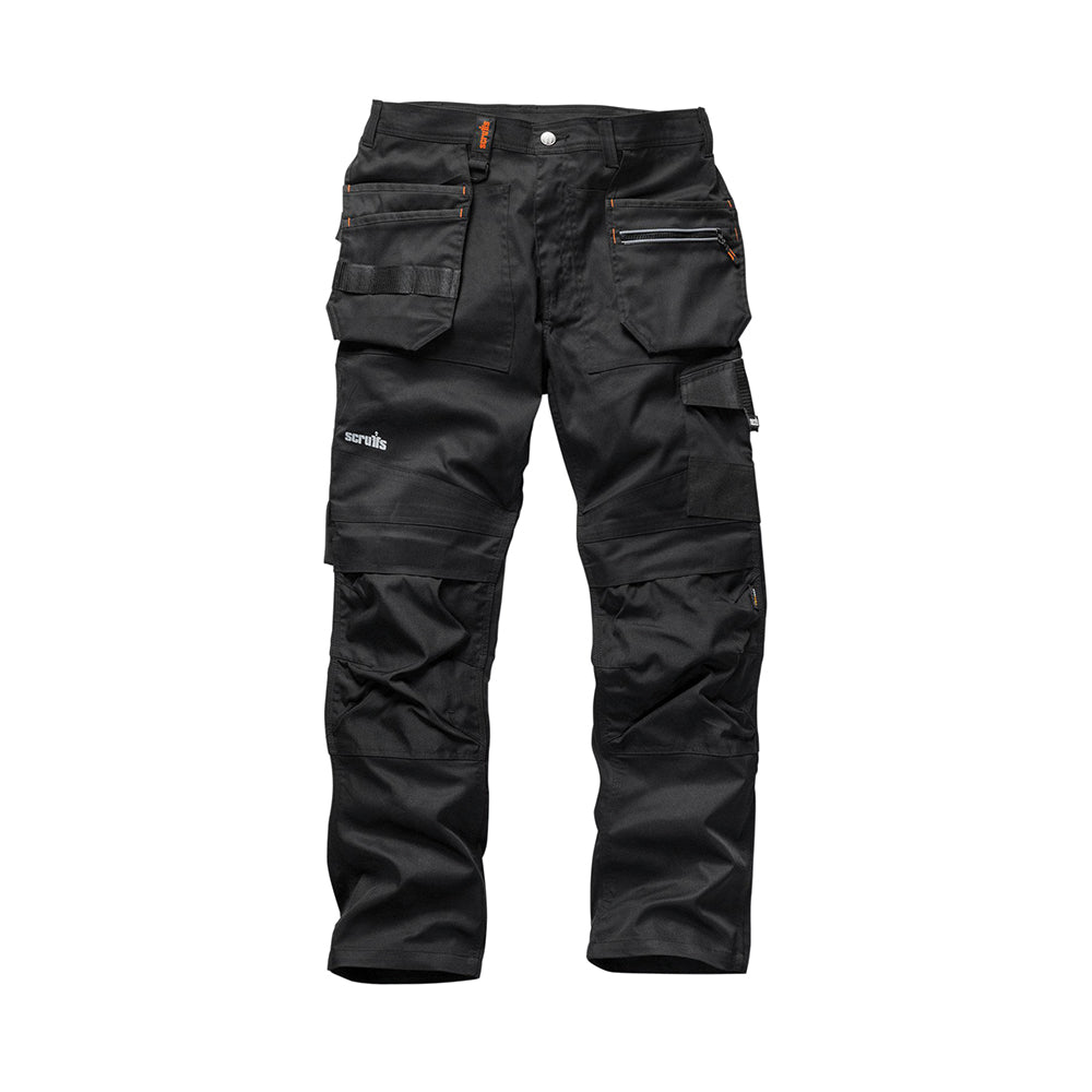 Scruffs Trade Flex Trouser Black 34L