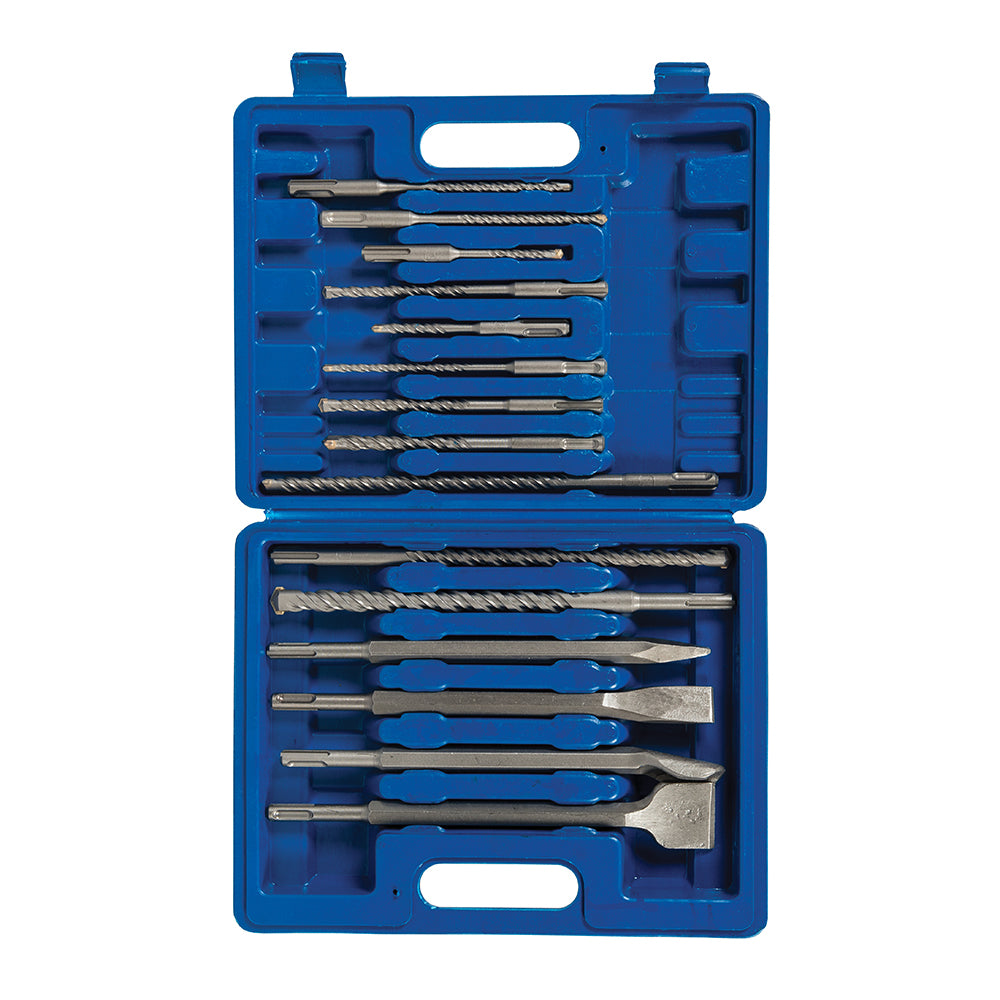 Silverline SDS Plus Masonry Drill & Steel Set 15pce 15pce