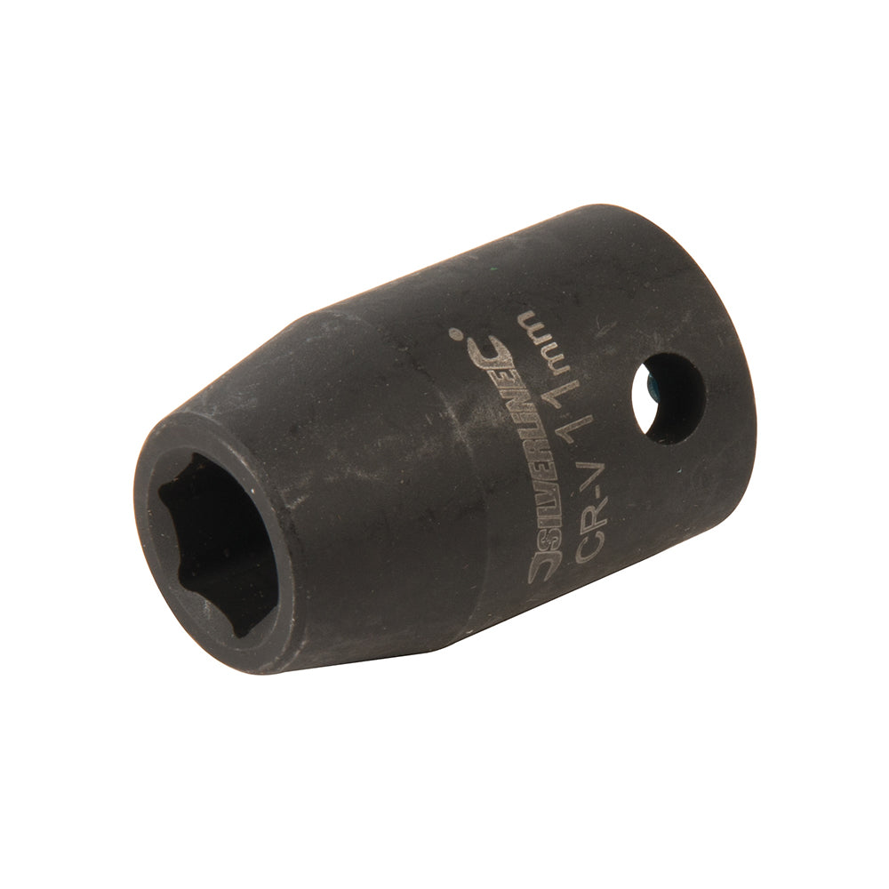 Silverline Impact Socket 1/2" Drive 6pt Metric 11mm